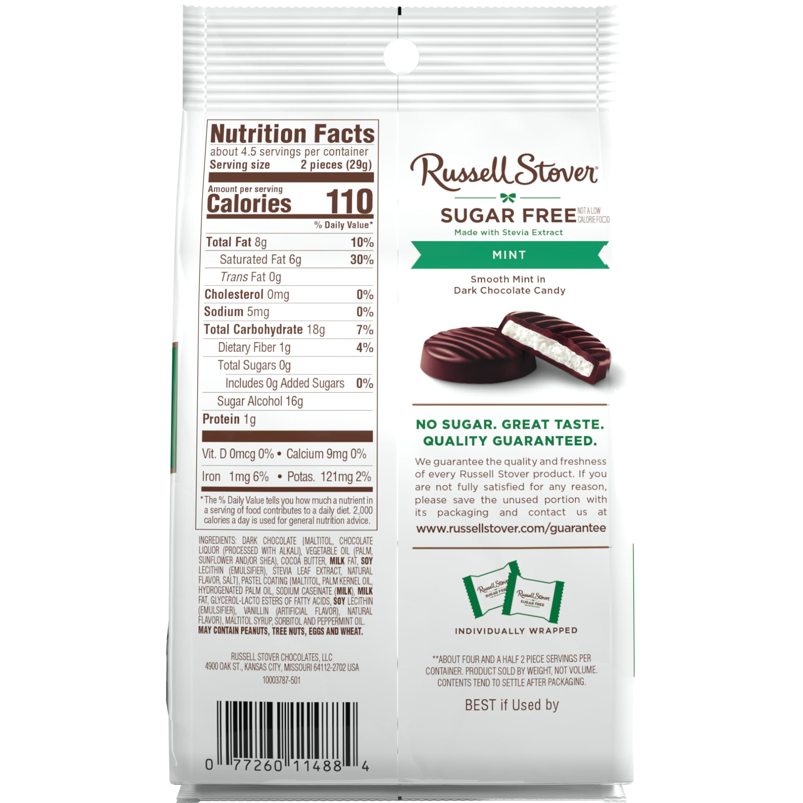 Sugar Free Pecan Delight Chocolate Candy, 4.7 Oz. Bag - Image 19