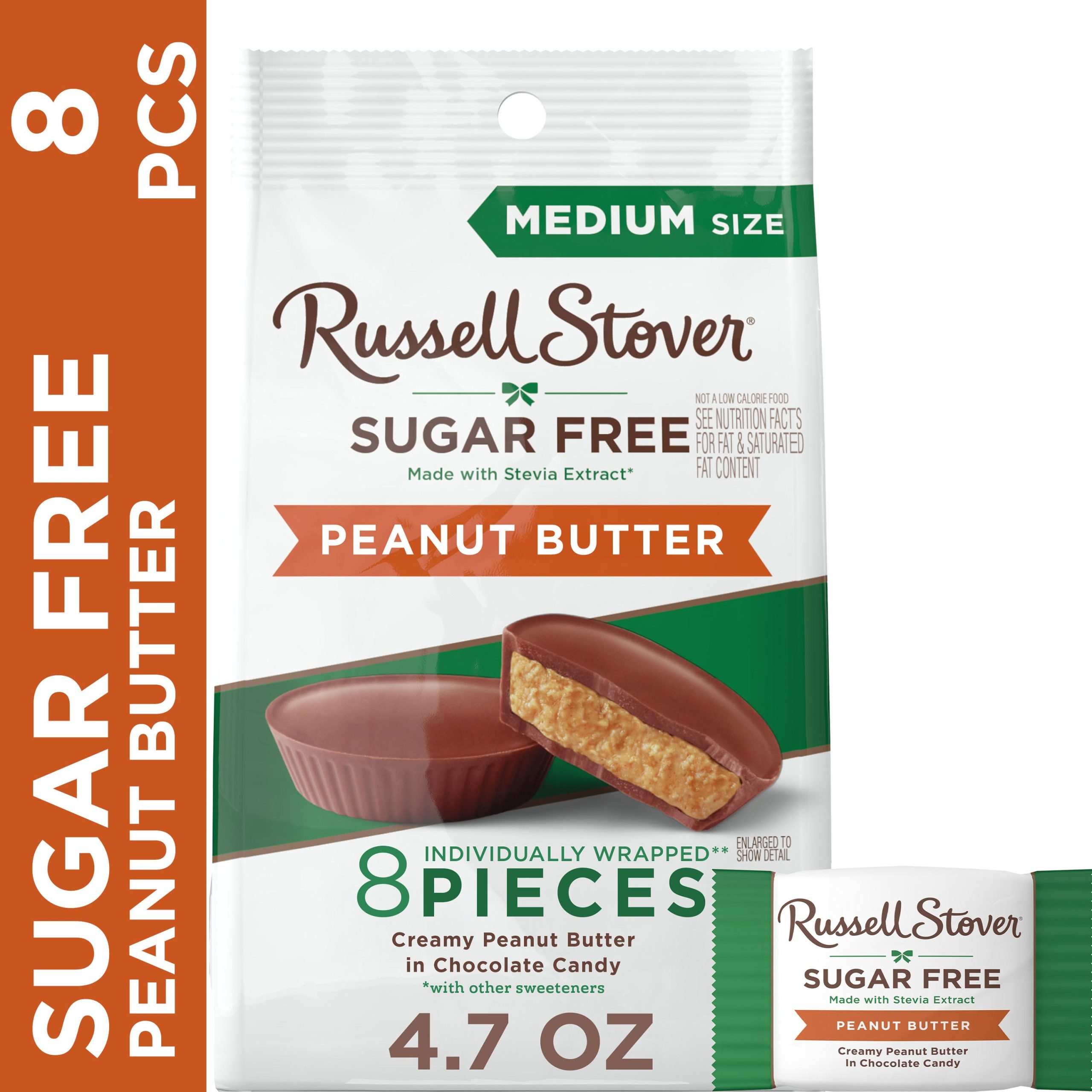 Sugar Free Pecan Delight Chocolate Candy, 4.7 Oz. Bag - Image 29