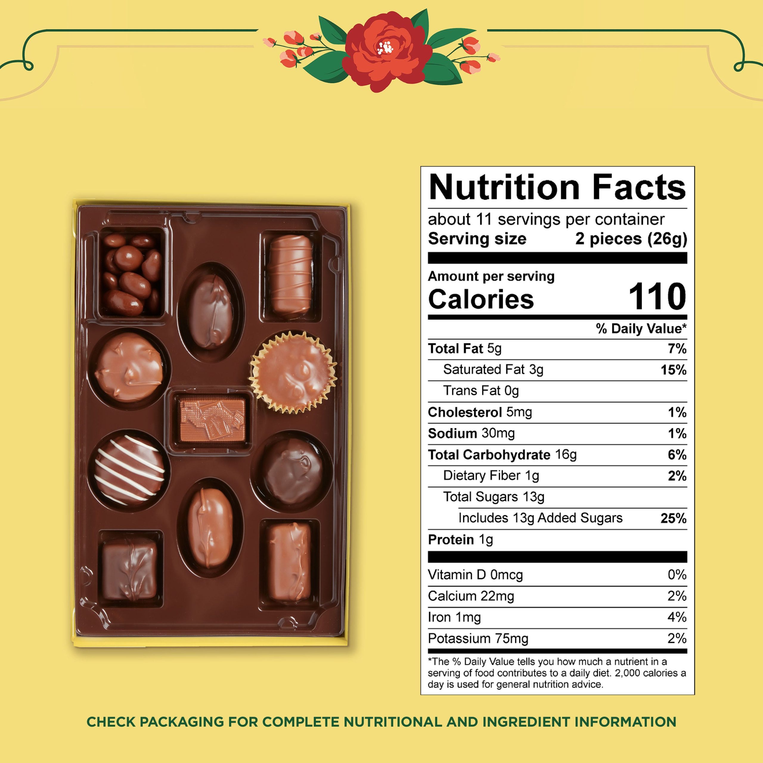 Whitman's Sampler Assorted Dark Chocolate Candy Gift Box, 10 Oz. - Image 15