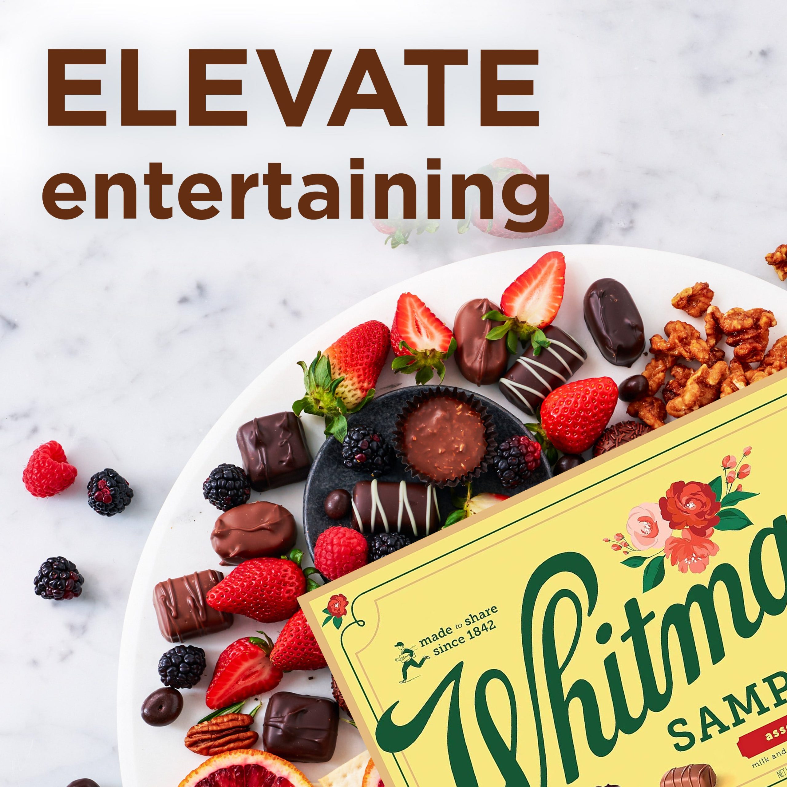 Whitman's Sampler Assorted Milk & Dark Chocolate Candy Gift Box, 36 Oz. - Image 4