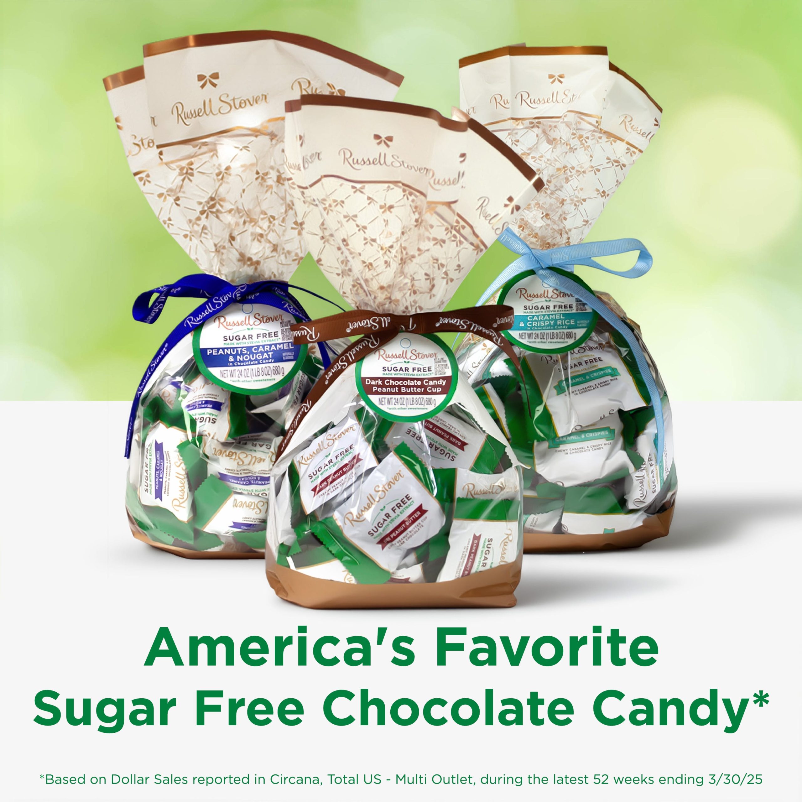 Sugar Free Solid Dark Chocolate Candy Gift Bag, 24 Oz. - Image 36