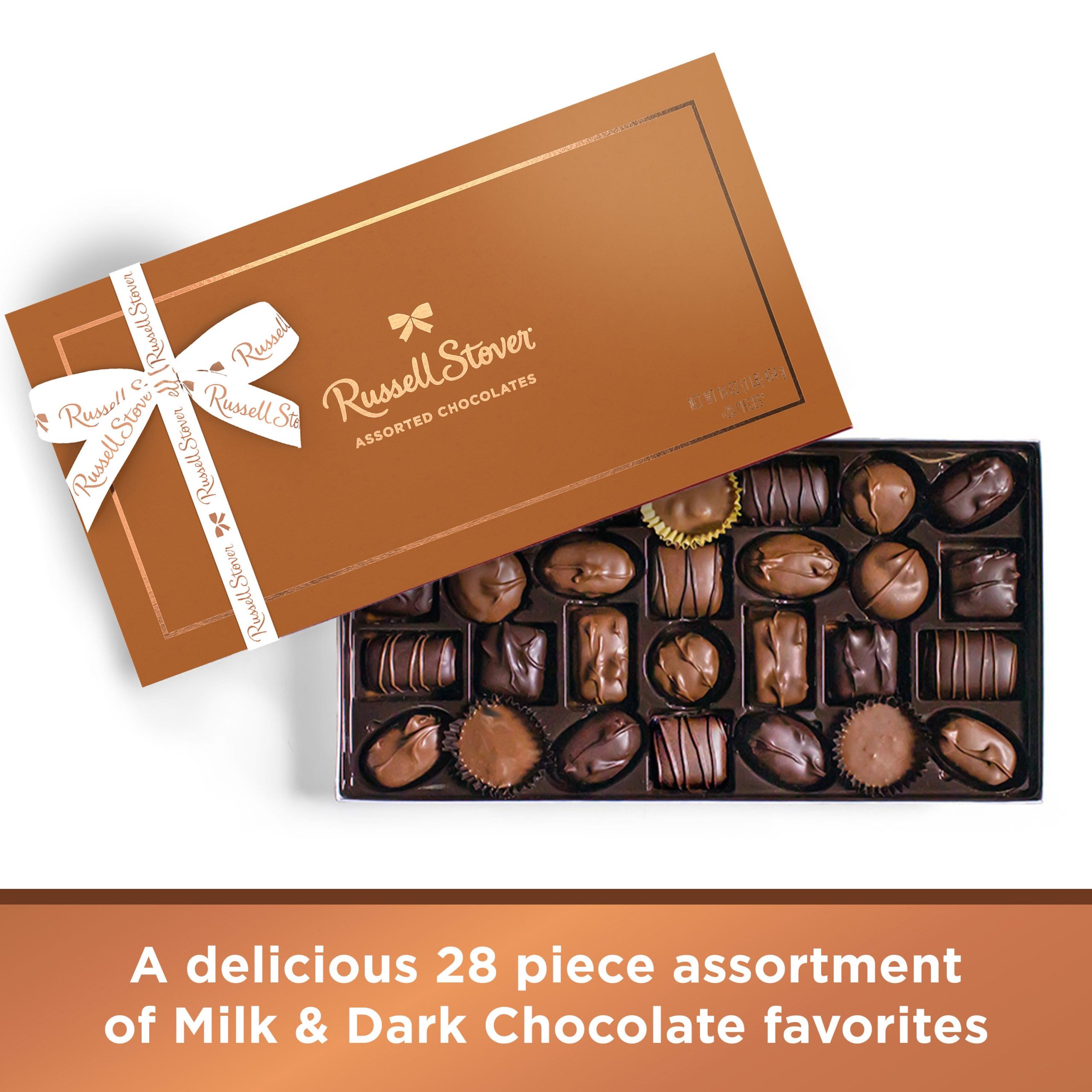 Assorted Chocolates, 1 lb. Copper Box - Image 3