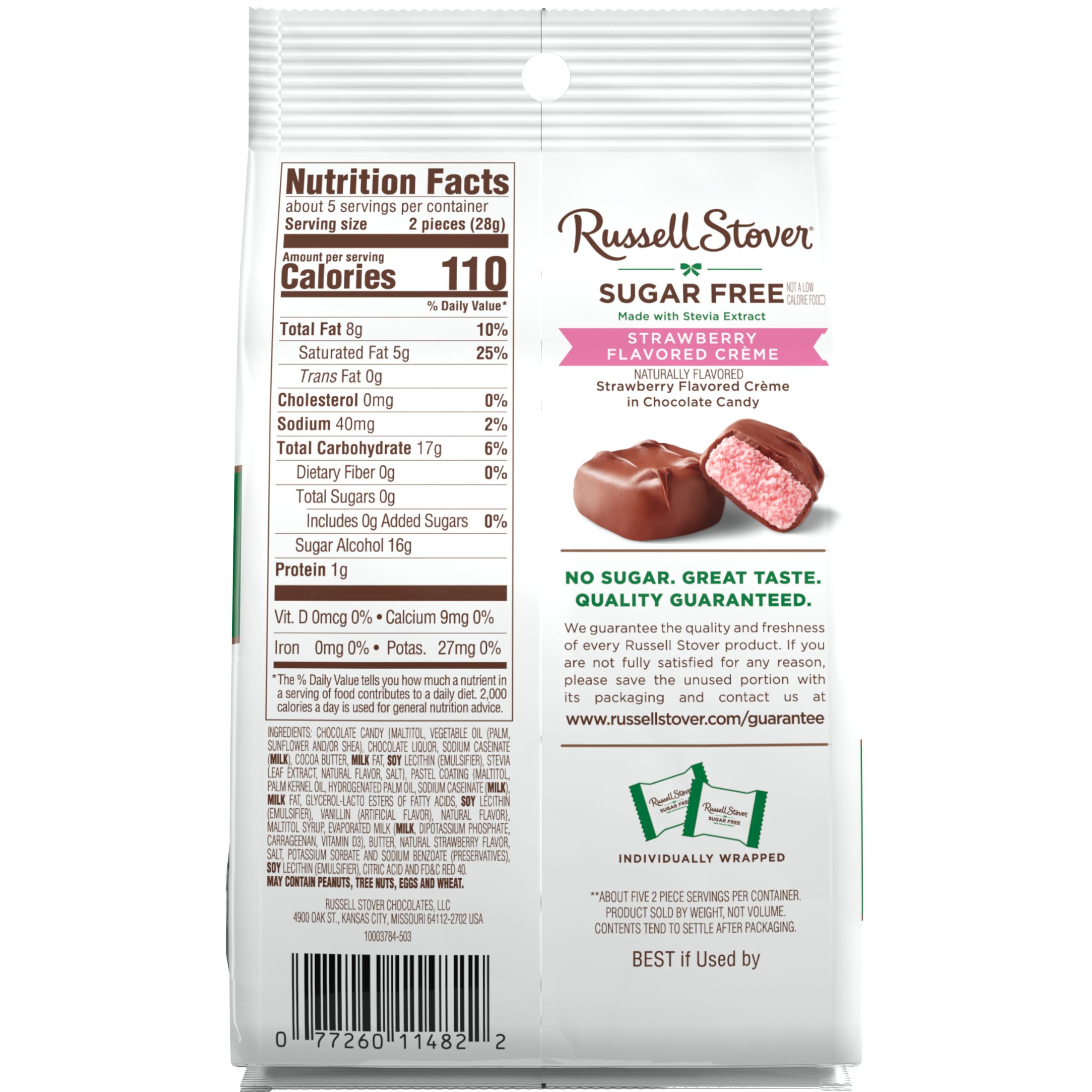 Sugar Free Caramel Chocolate Candy Tiles, 5 Oz. Bag - Image 73