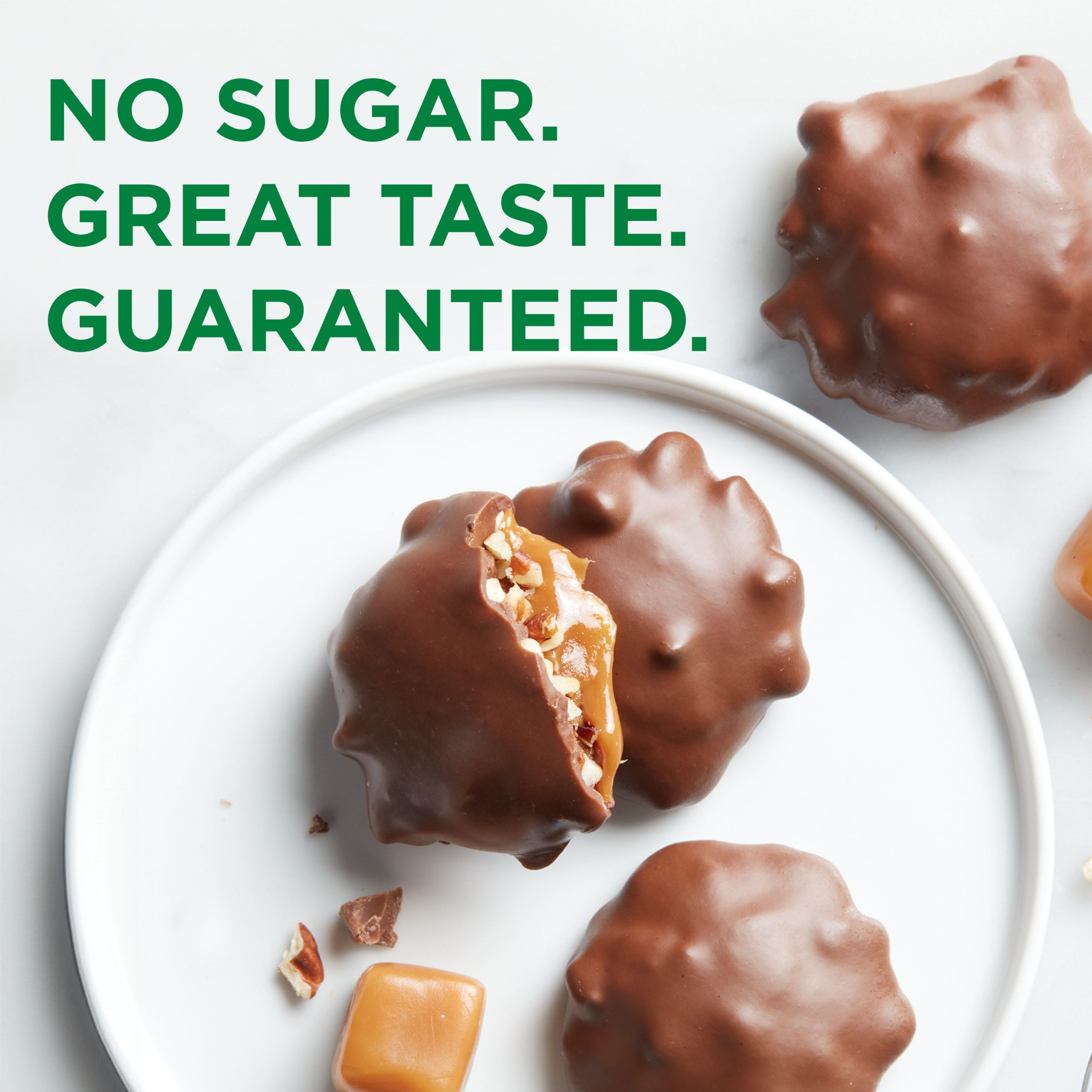 Sugar Free Pecan Delight Chocolate Candy, 4.7 Oz. Bag - Image 3
