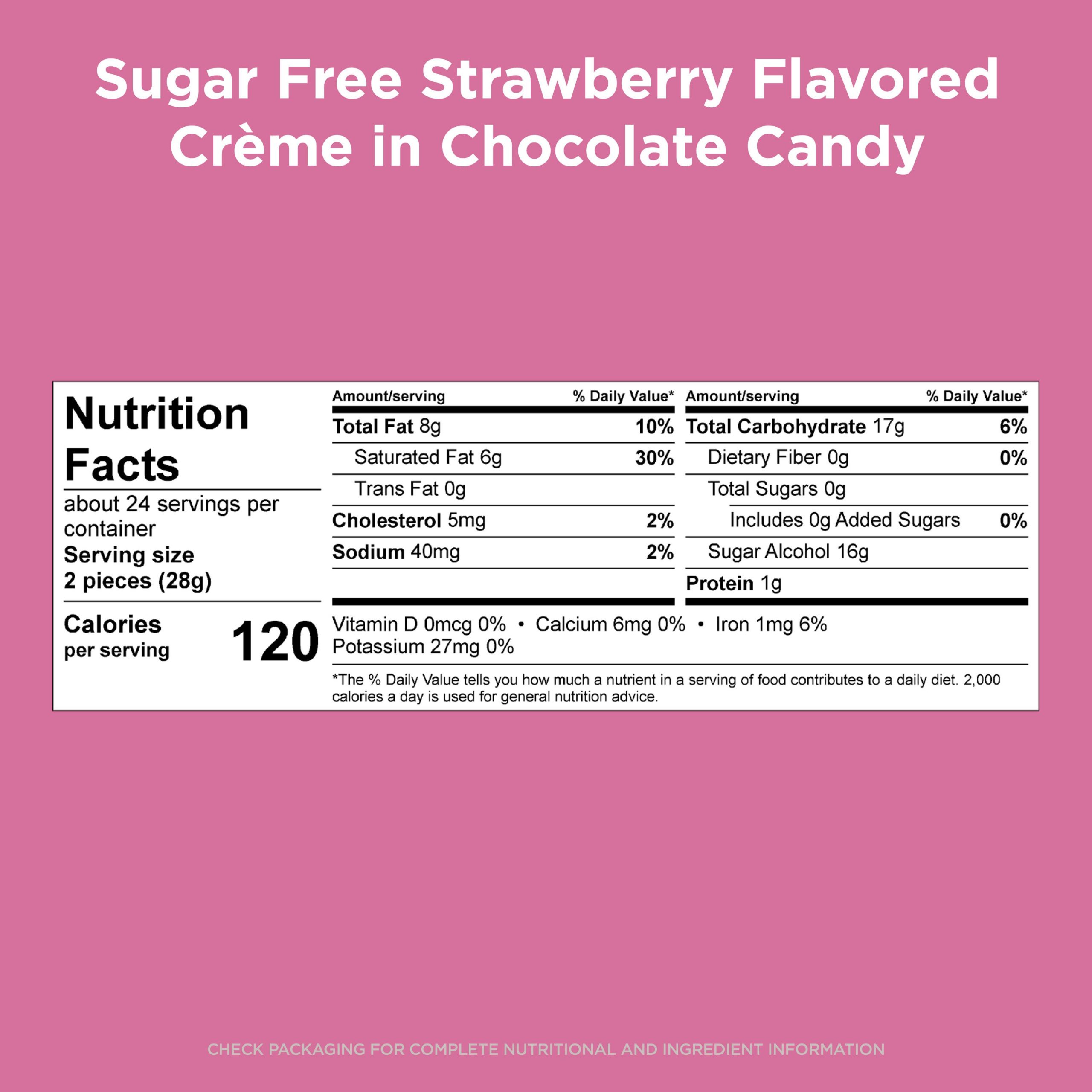 Sugar Free Solid Dark Chocolate Candy Gift Bag, 24 Oz. - Image 15