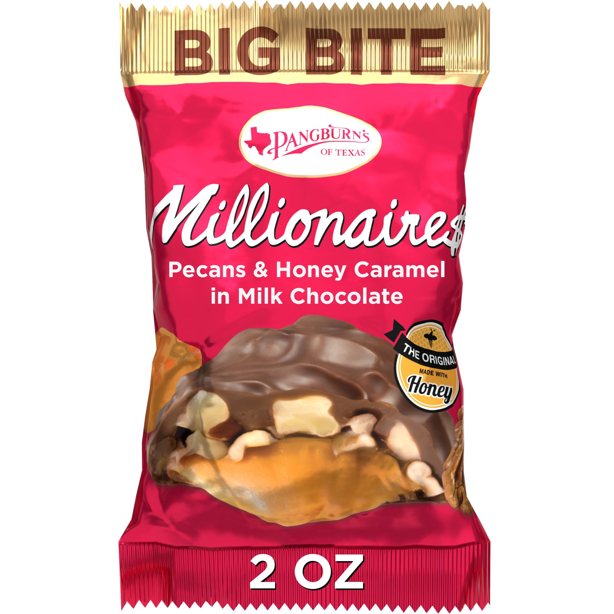 Pangburn's Millionaires Big Bite, 2 oz. bars, case of 36 - Image 2