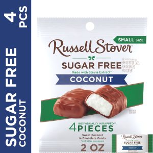 Sugar Free Coconut In Chocolate Candy, 2 Oz. Bag