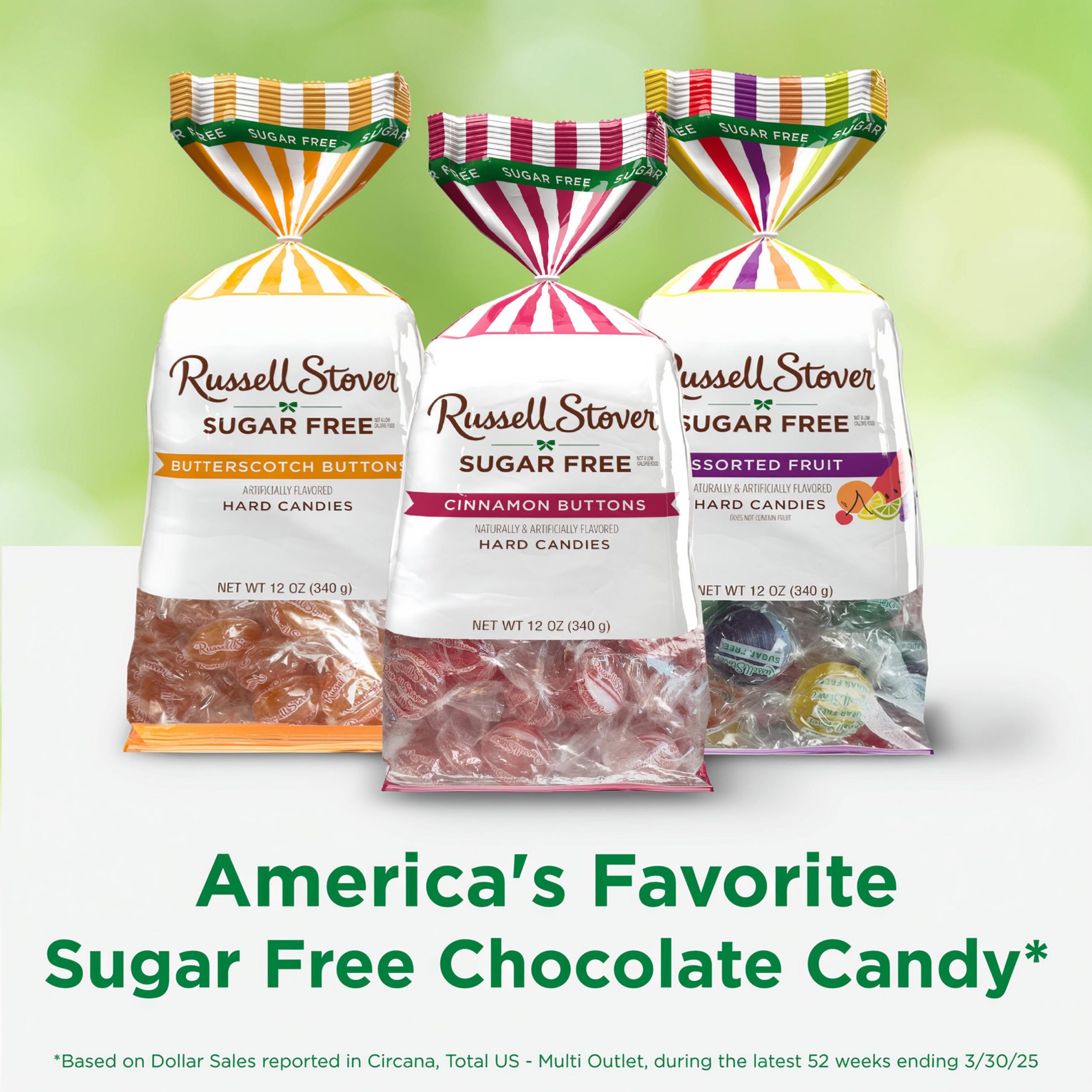 Sugar Free Assorted Fruit Hard Candy, 12 Oz. Bag - Image 23