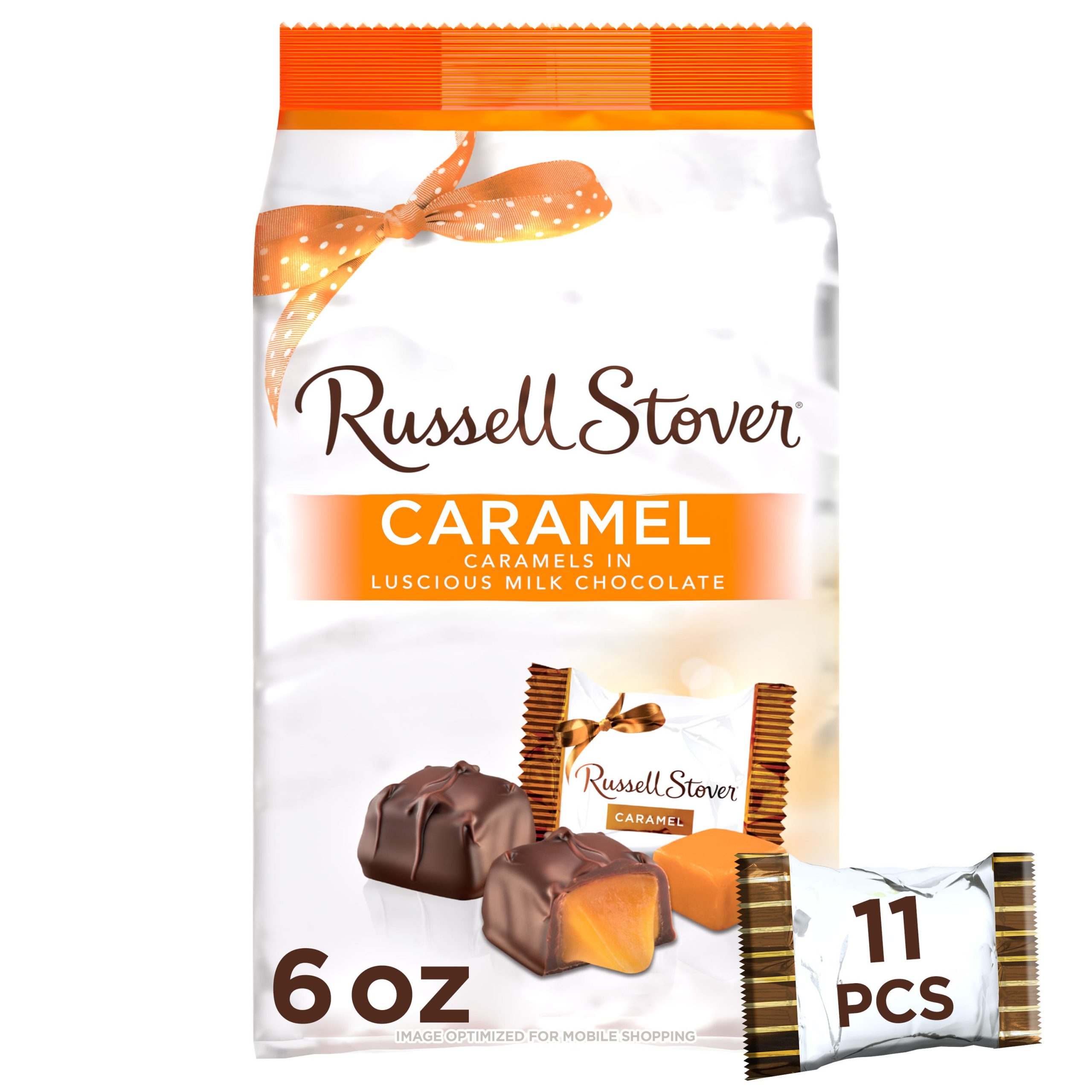 Milk Chocolate Caramels Favorites, 6 oz. Bag