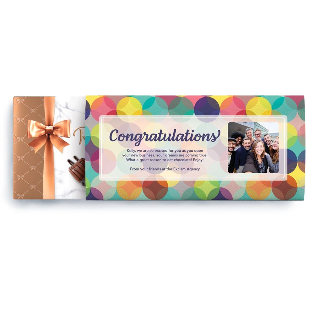 Congratulations Circles Box, 9.4 oz.