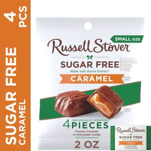 Sugar Free Caramel In Chocolate Candy, 2 Oz. Bag