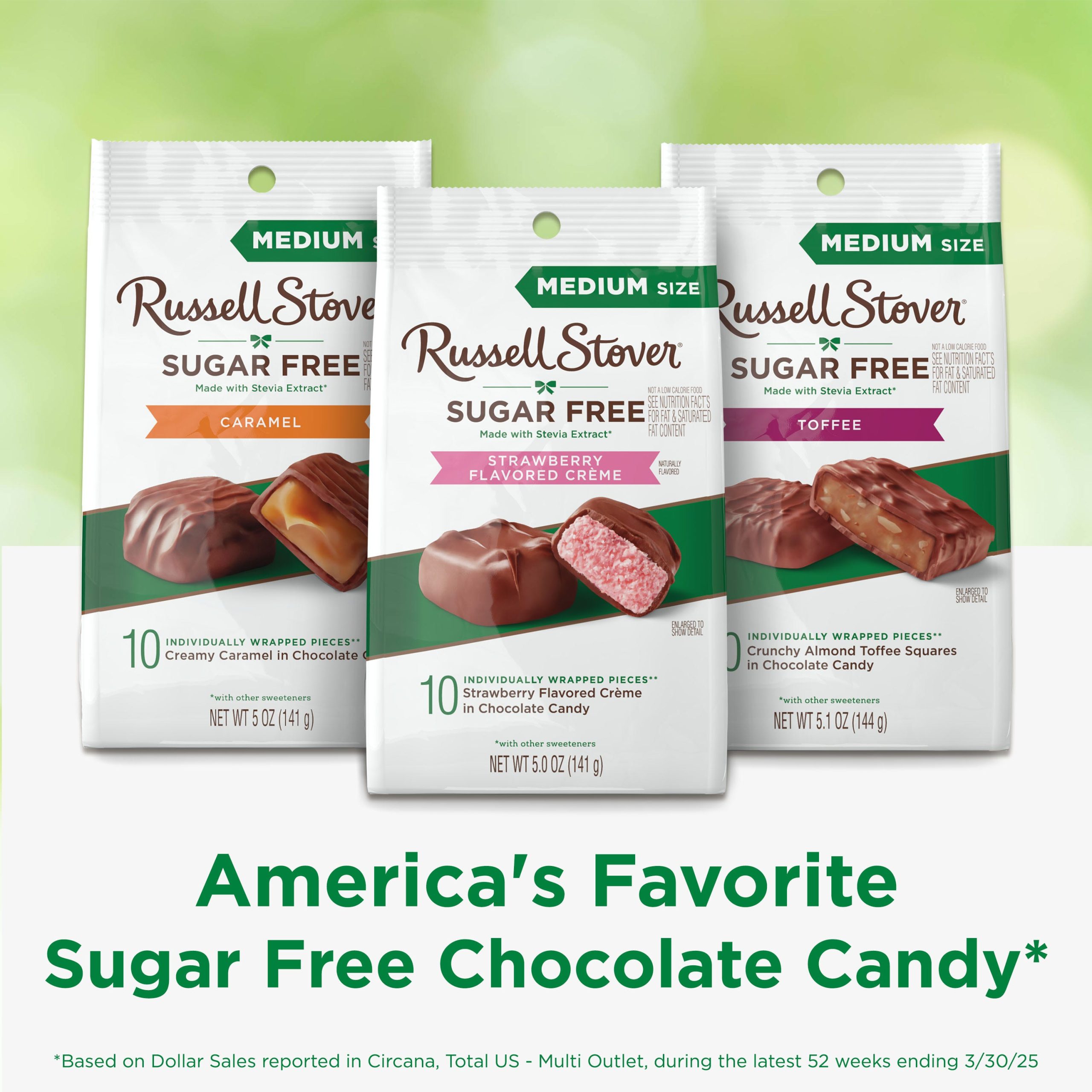 Sugar Free Caramel Chocolate Candy Tiles, 5 Oz. Bag - Image 68