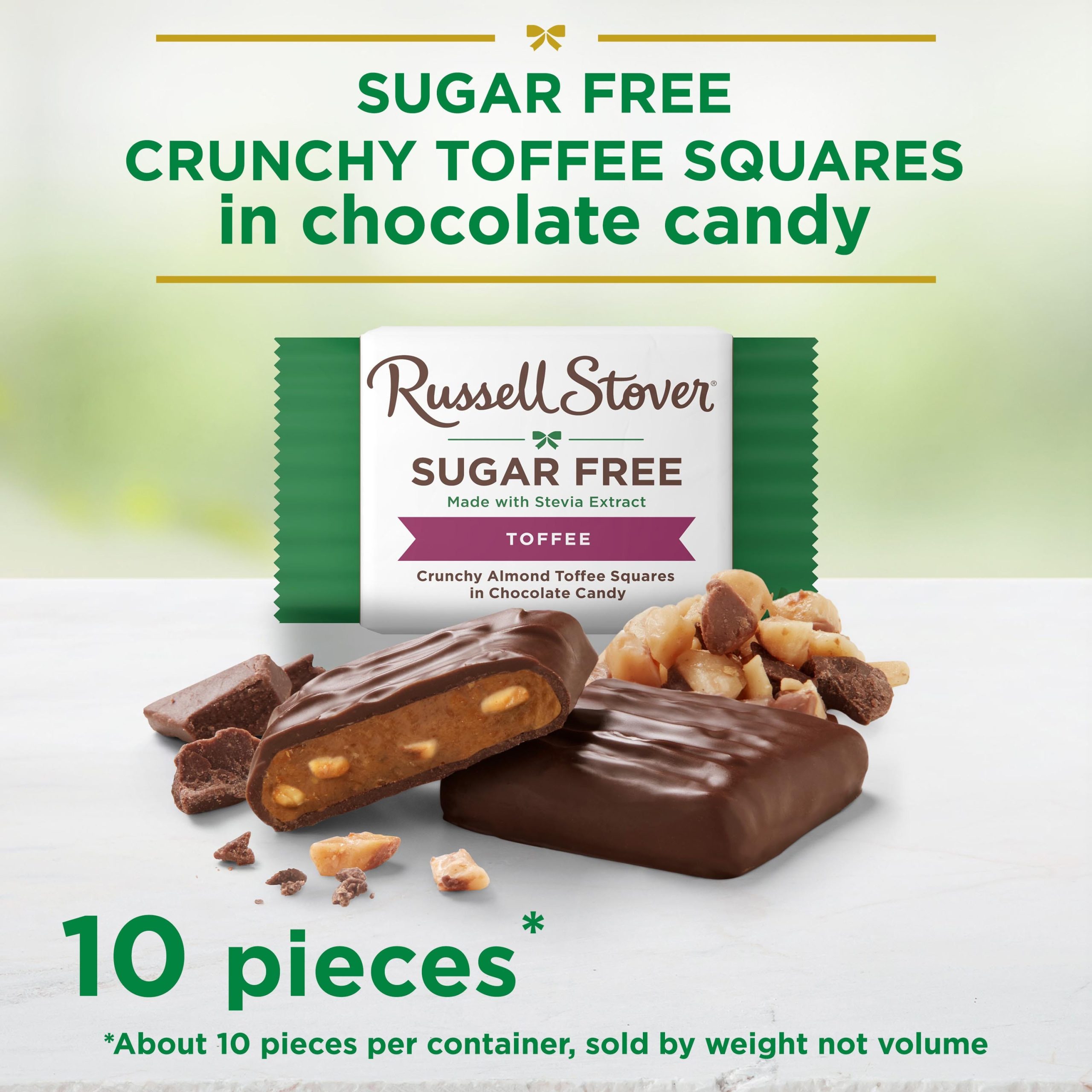 Sugar Free Pecan Delight Chocolate Candy, 4.7 Oz. Bag - Image 40