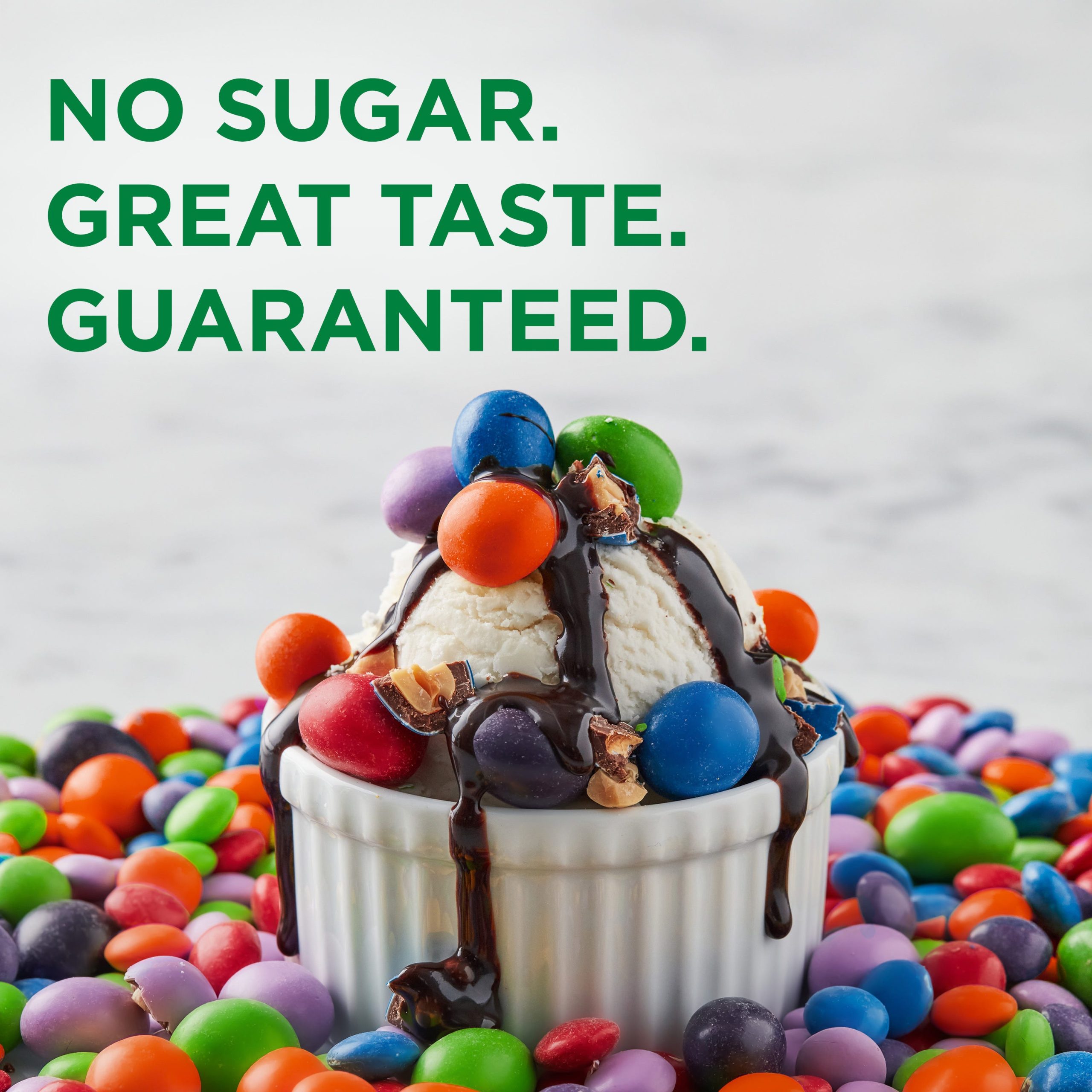 Sugar Free Chocolate Candy Peanut Gems, 4.5 Oz. Bag - Image 3