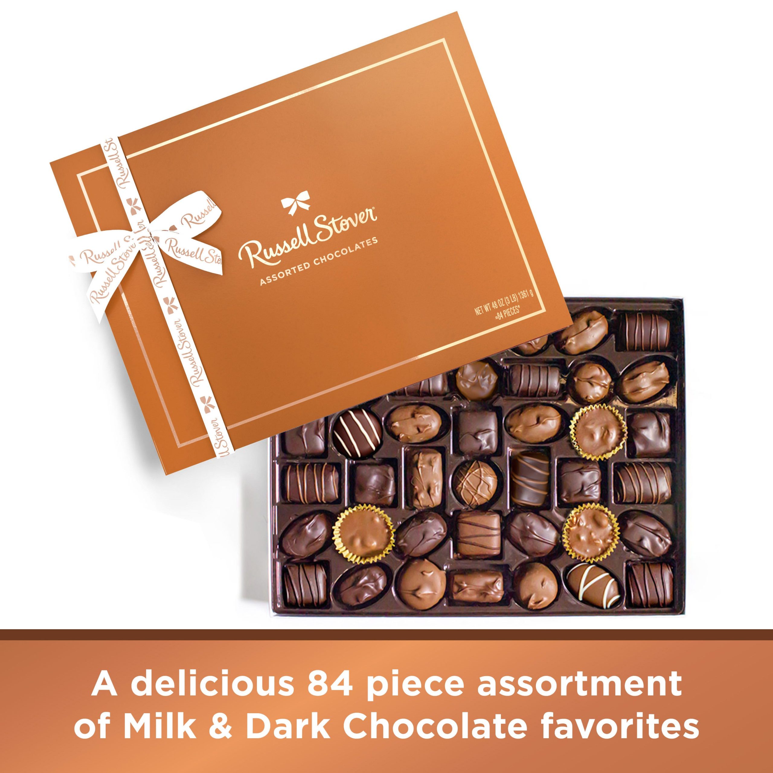 Assorted Chocolates, 2 lb. Copper Box - Image 19