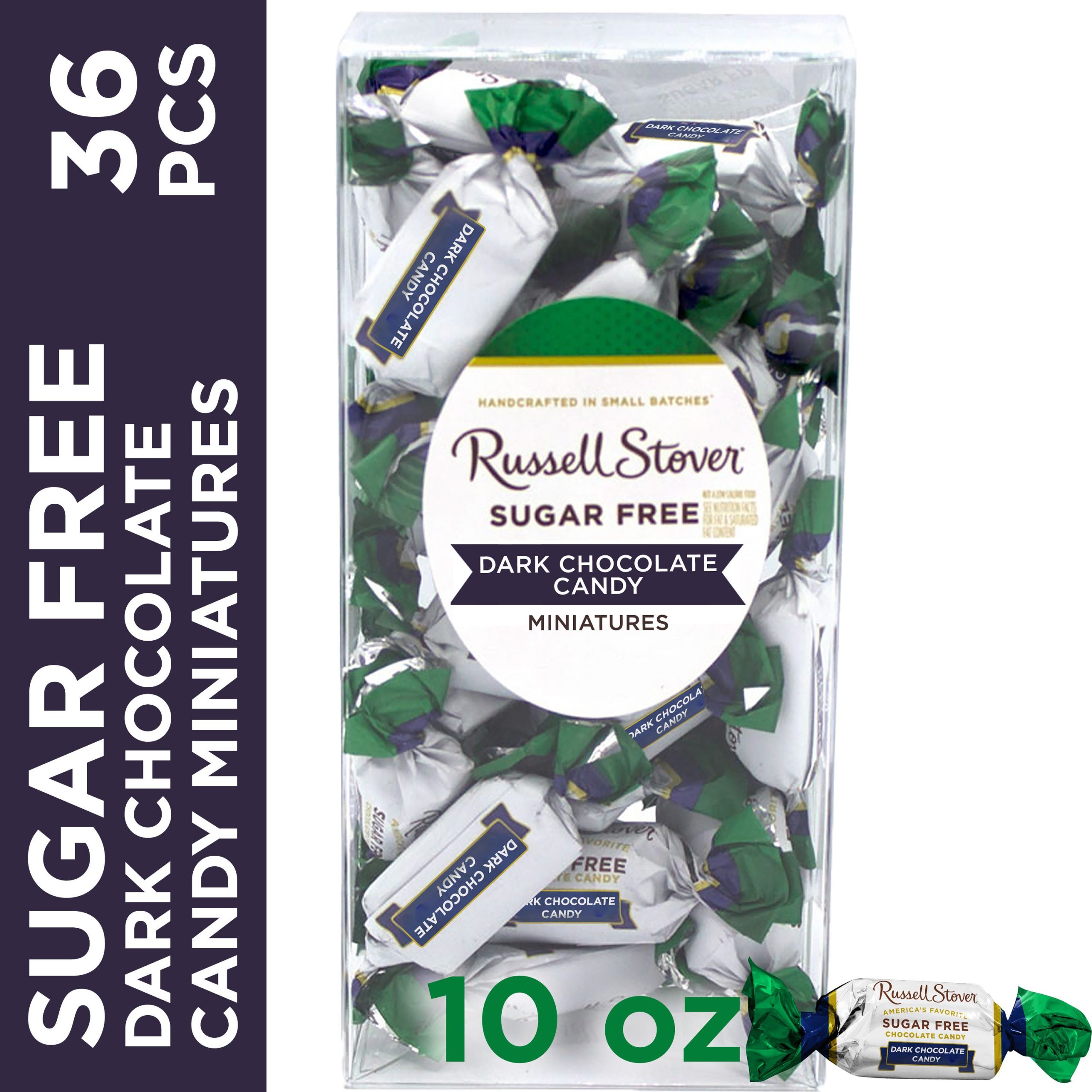 Sugar Free Chocolate Candy Miniatures, 10 Oz. Box - Image 10