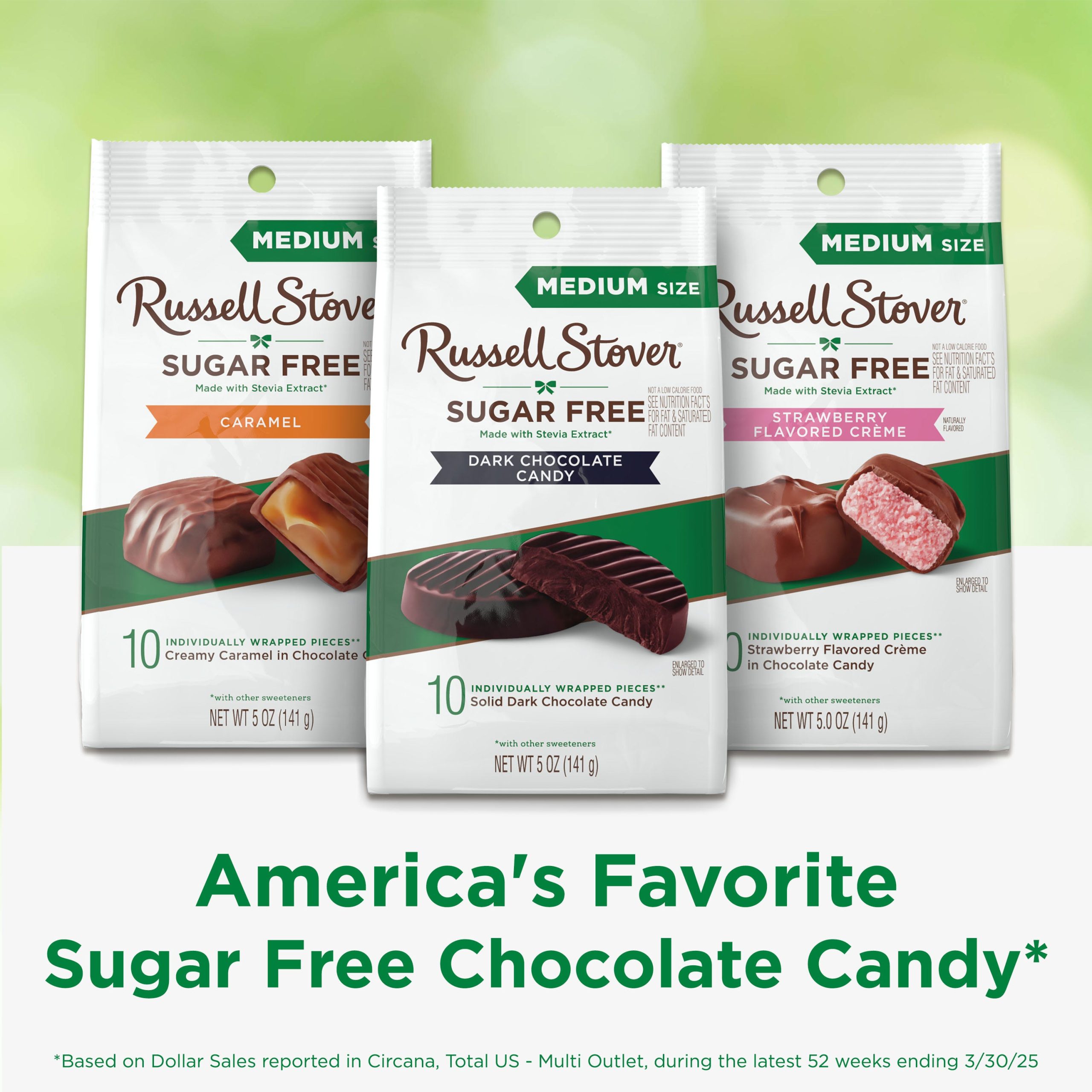 Sugar Free Caramel Chocolate Candy Tiles, 5 Oz. Bag - Image 77