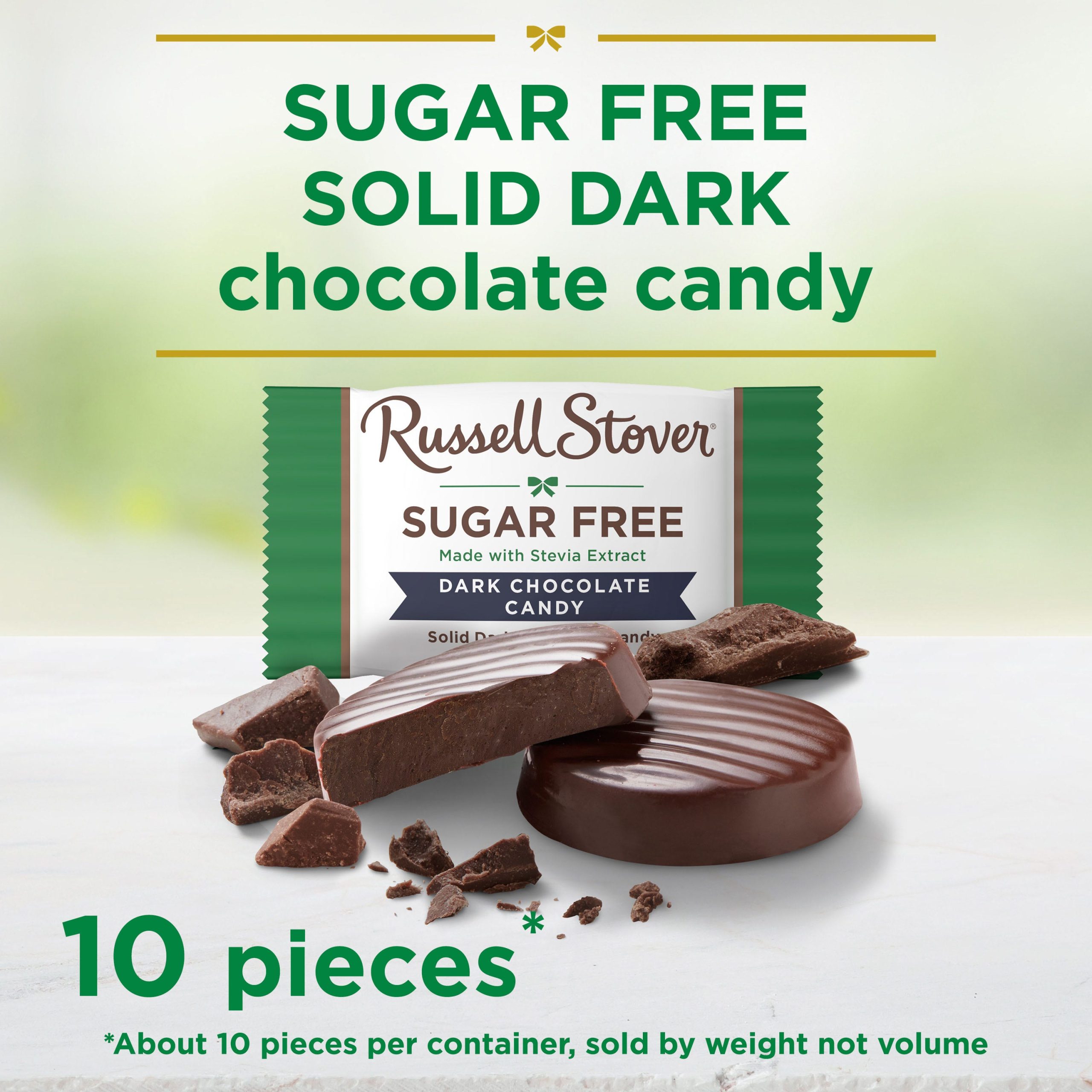Sugar Free Caramel Chocolate Candy Tiles, 5 Oz. Bag - Image 75