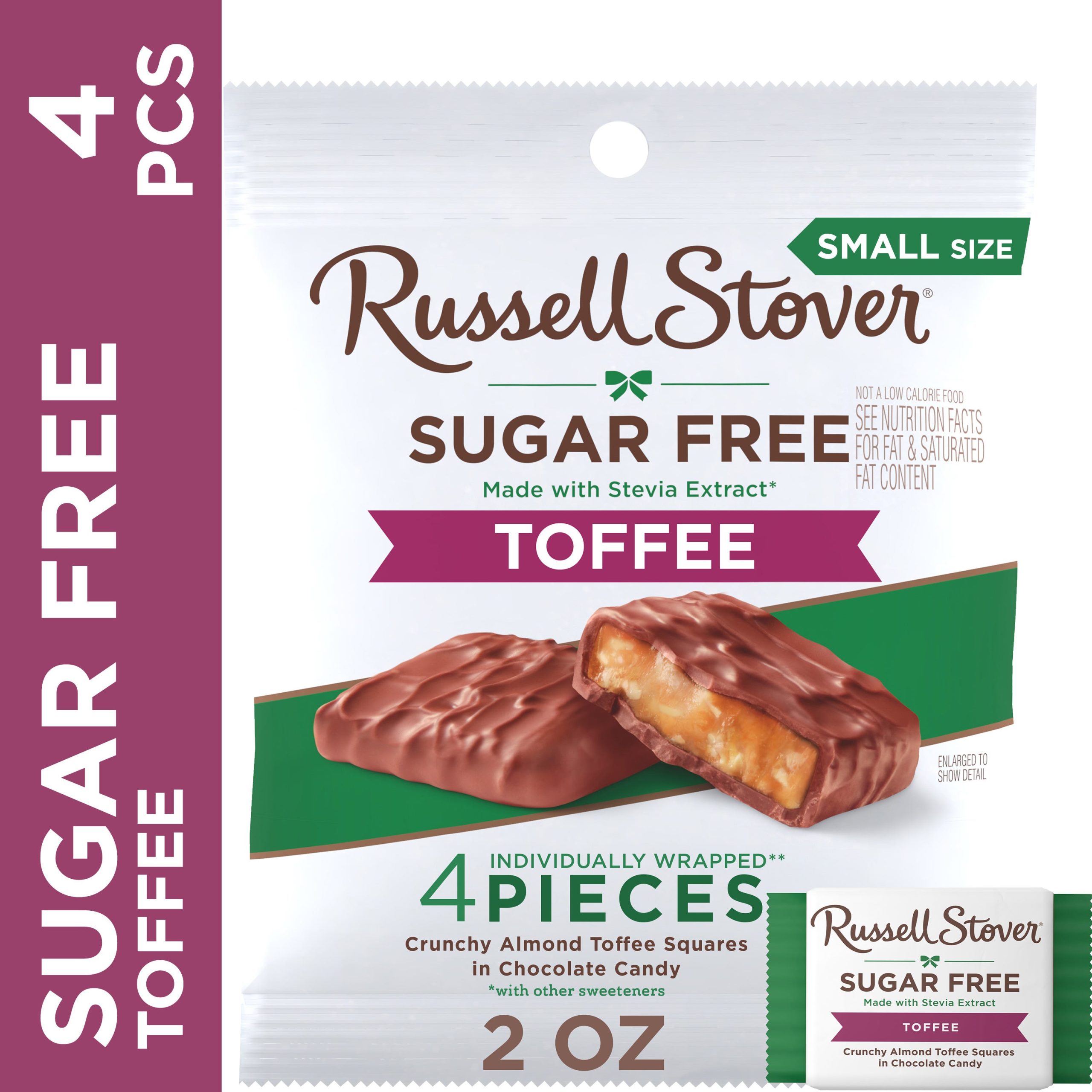Sugar Free Strawberry Flavored Cr??me Candy, 2 Oz. Bag - Image 74