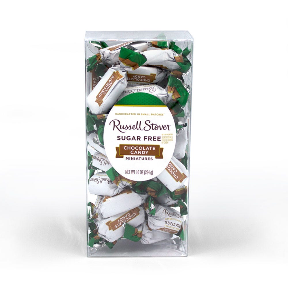 Sugar Free Chocolate Candy Miniatures, 10 Oz. Box - Image 8
