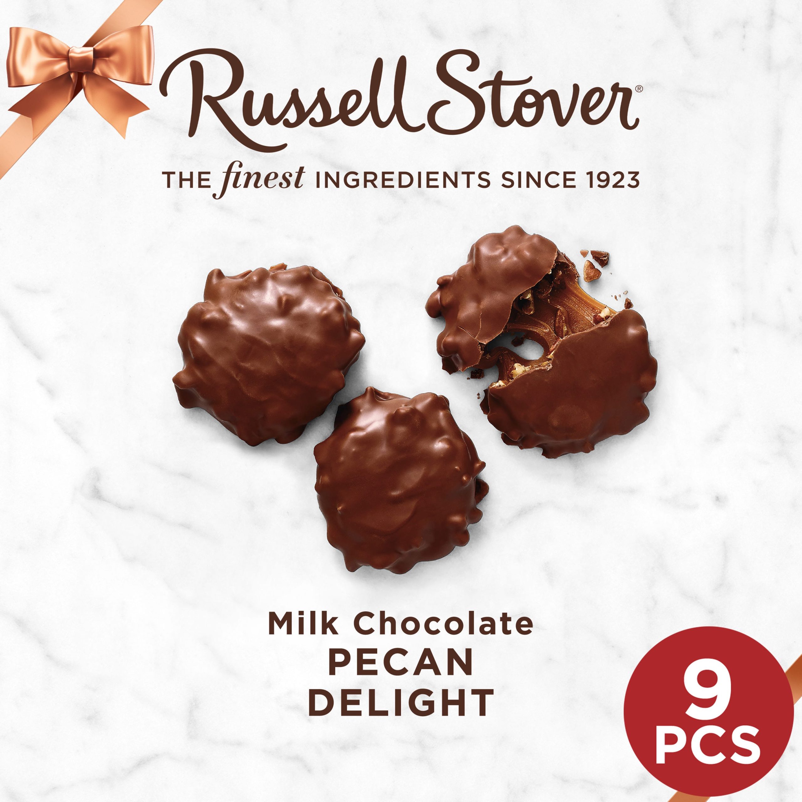 Milk Chocolate Pecan Delights, 8.1 oz. Box - Image 2