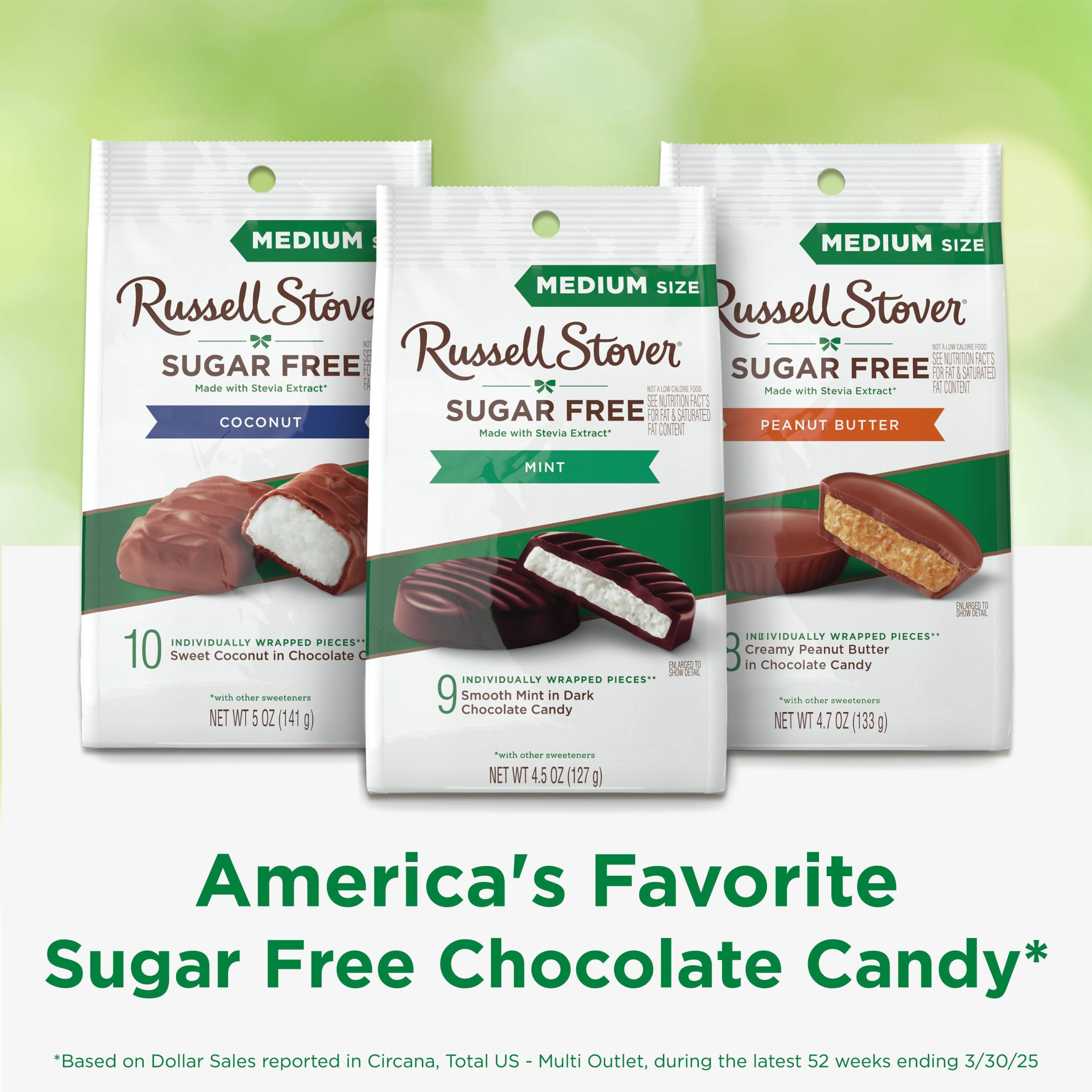 Sugar Free Pecan Delight Chocolate Candy, 4.7 Oz. Bag - Image 14