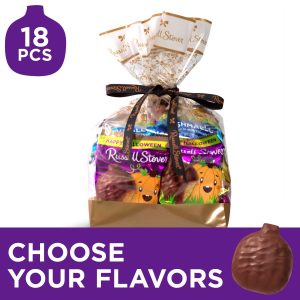 Halloween Chocolate Pumpkins Assortment, 18 Piece Bag