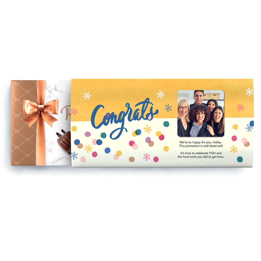 Yellow Confetti Congrats Box, 9.4 oz.