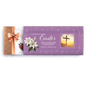 Purple Lilies & Celebration of Easter Box, 9.4 oz.