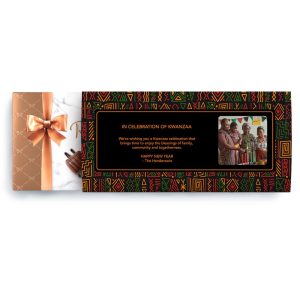 Personalized Kwanzaa Gift Box, 9.4 oz.