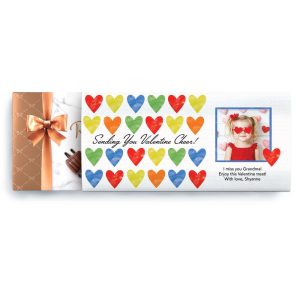 Watercolor Hearts Box, 9.4 oz.