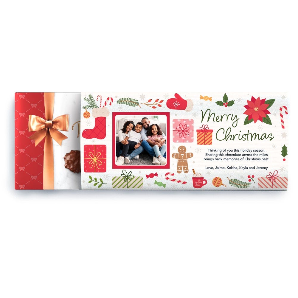 Merry Christmas Stocking Box, 9.4 oz.