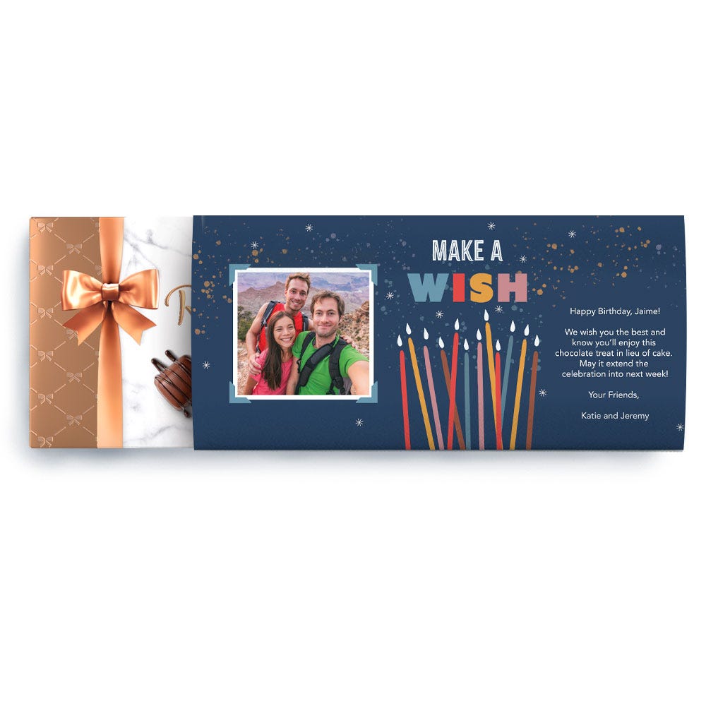 Navy Candles Make a Wish Box, 9.4 oz.
