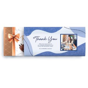 Blue Wave Thank You Box, 9.4 oz.