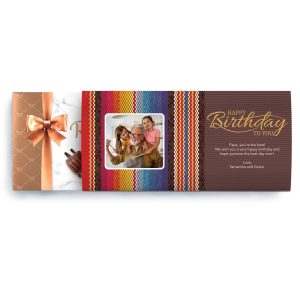 Stitch Stripe Happy Birthday Box, 9.4 oz.