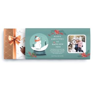Snowman Snow Globe Box, 9.4 oz.