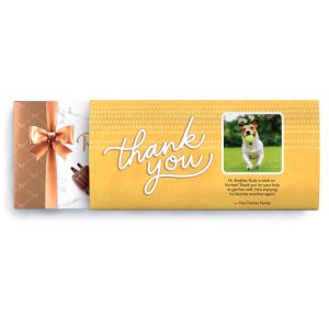 Yellow Thank You Box, 9.4 oz.